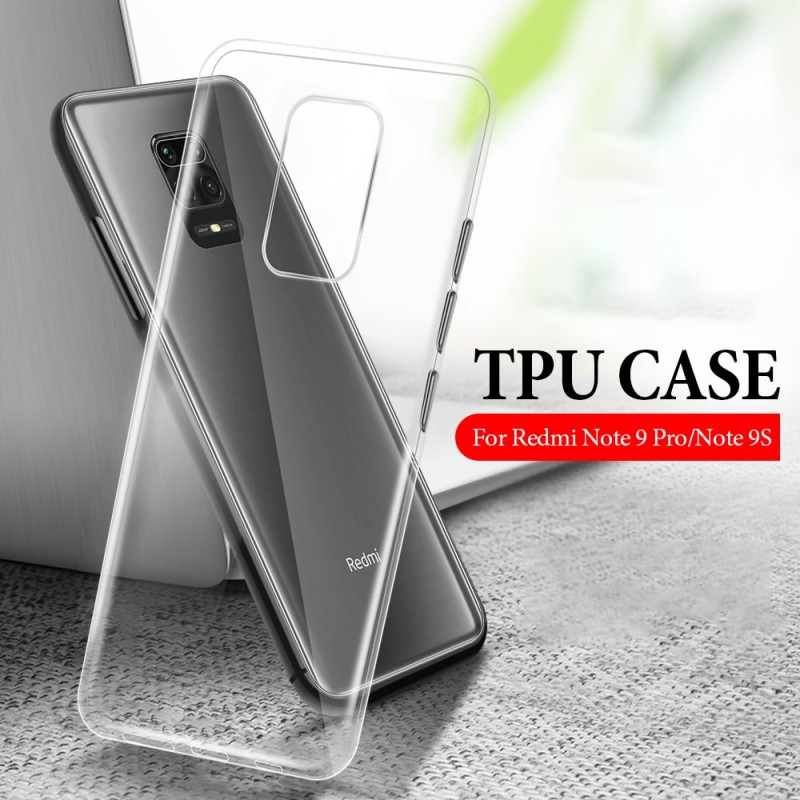 Xiomi Reami Note 9 Pro Case Transparent Soft Silicone Cover For Xiaomi Redmi Note 12 11 Pro Plus 10 9 8 7 Pro Max 10s 9S 9A Case