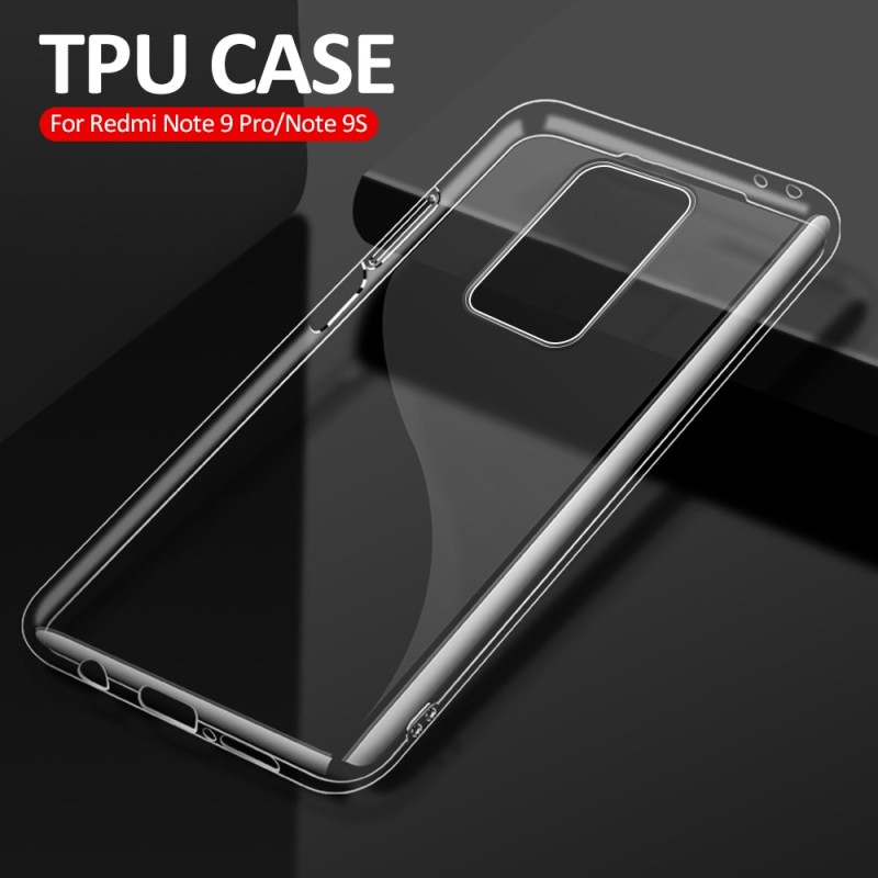 Xiomi Reami Note 9 Pro Case Transparent Soft Silicone Cover For Xiaomi Redmi Note 12 11 Pro Plus 10 9 8 7 Pro Max 10s 9S 9A Case
