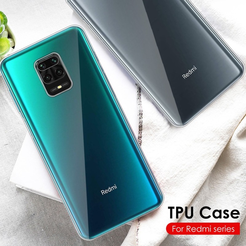 Xiomi Reami Note 9 Pro Case Transparent Soft Silicone Cover For Xiaomi Redmi Note 12 11 Pro Plus 10 9 8 7 Pro Max 10s 9S 9A Case