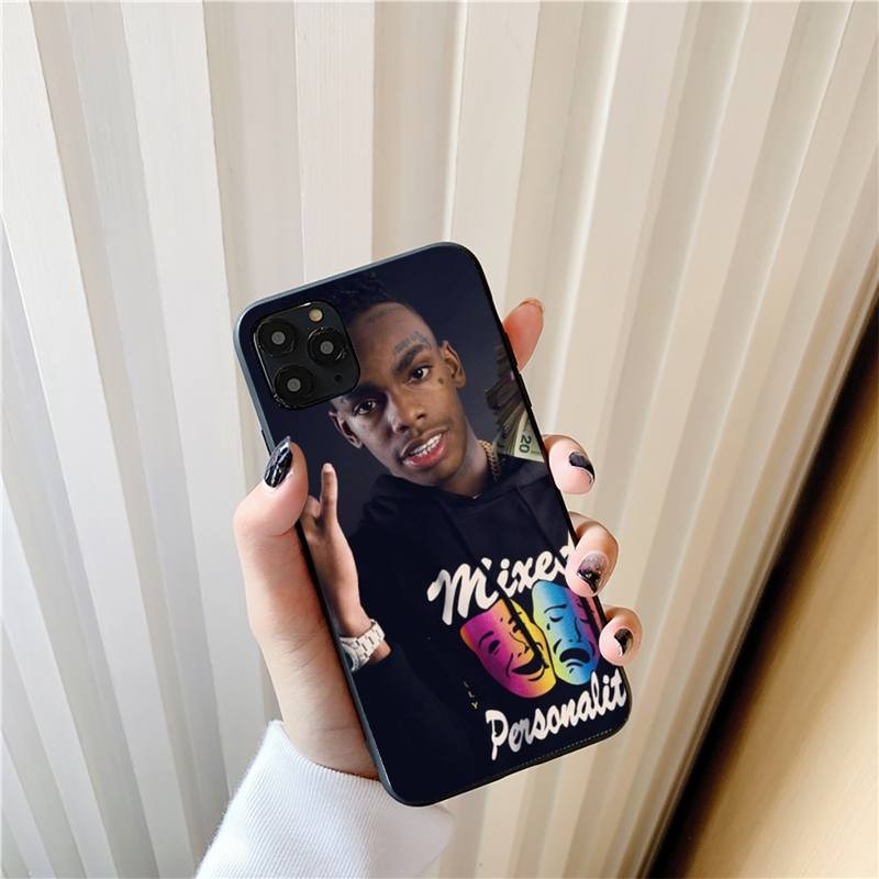 Ynw Melly Rapper Luxury Soft Phone Case for iphone 13 11pro 12pro MAX 8 7 6 6S Plus X XS MAX 5 5S SE XR Fundas Capa