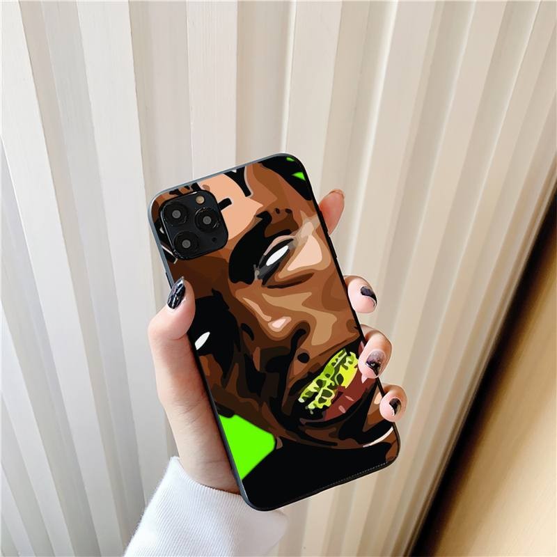 Ynw Melly Rapper Luxury Soft Phone Case for iphone 13 11pro 12pro MAX 8 7 6 6S Plus X XS MAX 5 5S SE XR Fundas Capa