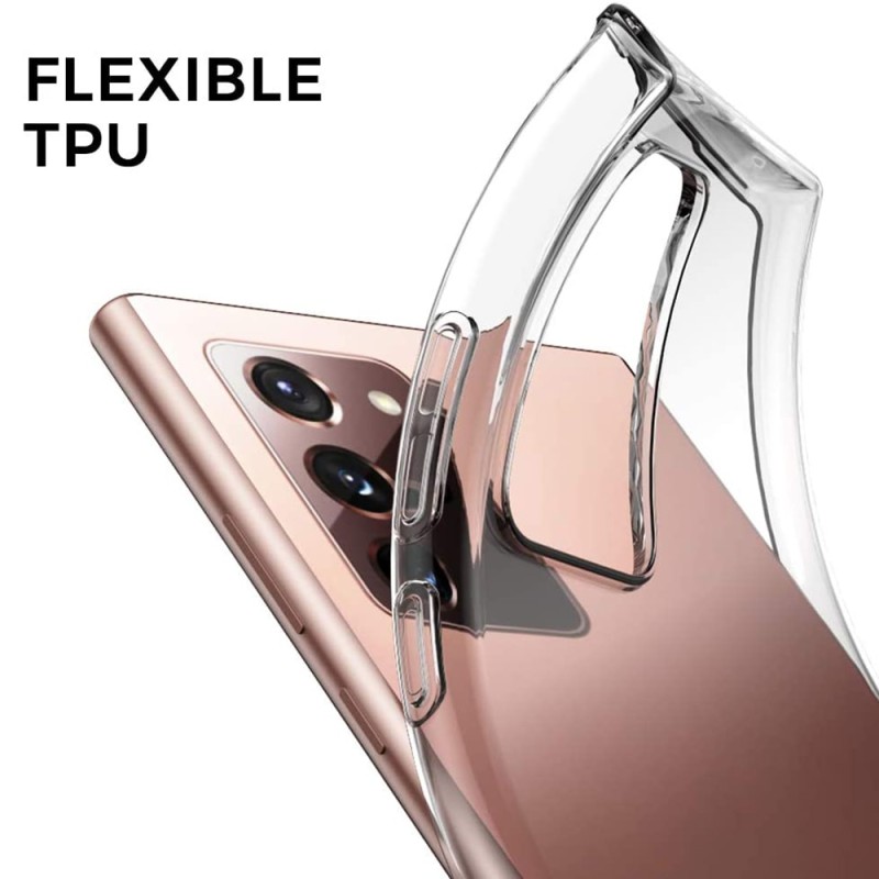 Clear Soft Case For Samsung Galaxy Note 20 Ultra Transparent Silicone Full Cover Phone Shell For Samsung Note 20 20+ Case Thin