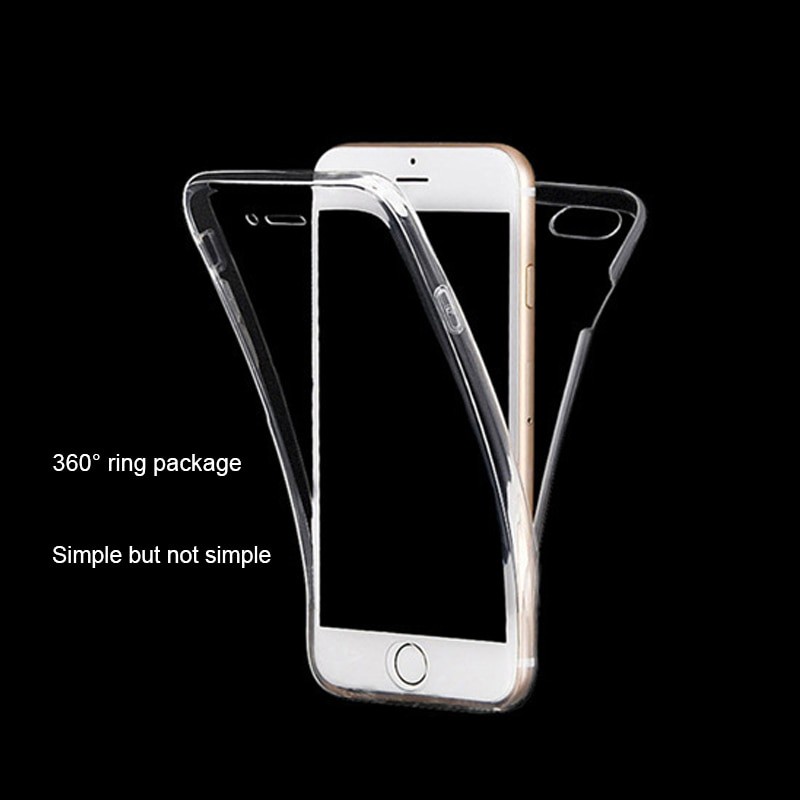 360 Full Body Double Silicone Case For Samsung Galaxy S20 Ultra S10 Lite S9 S8 Plus S6 S7 Edge Note 8 9 10 20 Capinha etui Cover