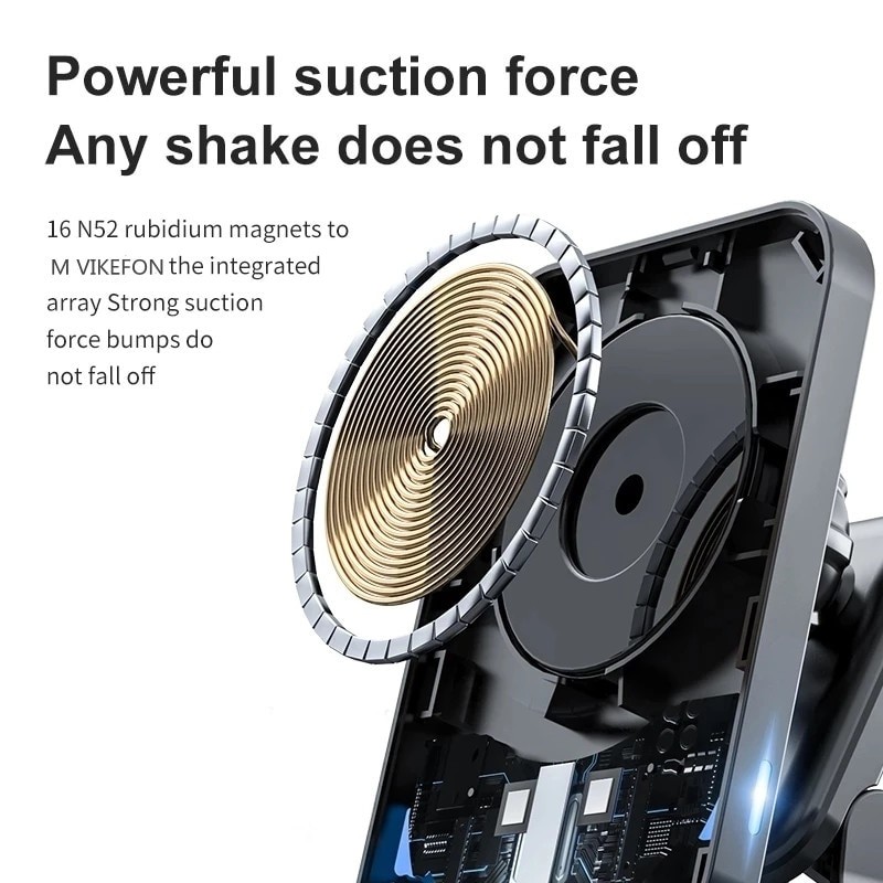 30W Magnetic Wireless Charger Car Air Vent Stand Phone Holder QI Fast Charging Station For iPhone 12 13 14 Pro Max Mini Macsafe