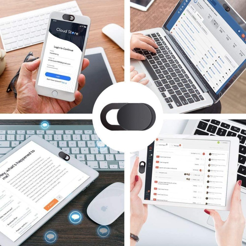 Webcam Cover Laptop Camera Cover Phone Antispy For iPhone Web Laptop PC For Xiaomi iPad Tablet Camera Mobile Privacy Sticker