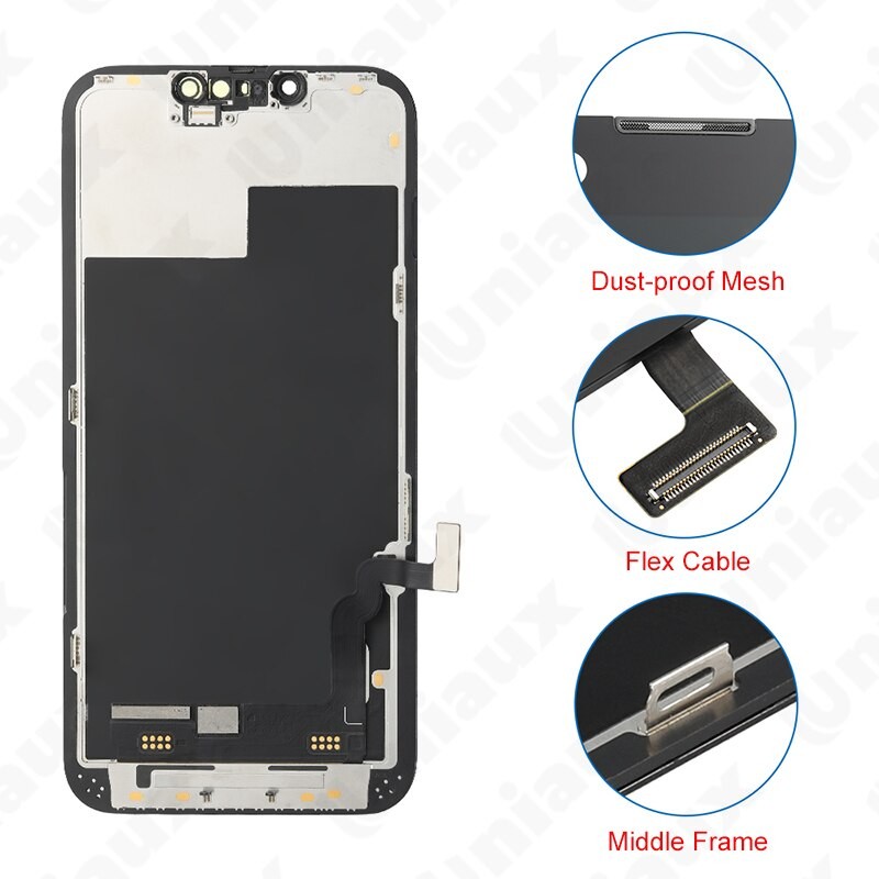 6.1" OLED Display For iPhone 13 OLED 3D Touch Screen Incell Quality Digitizer Replacement Assembly Parts With Gift
