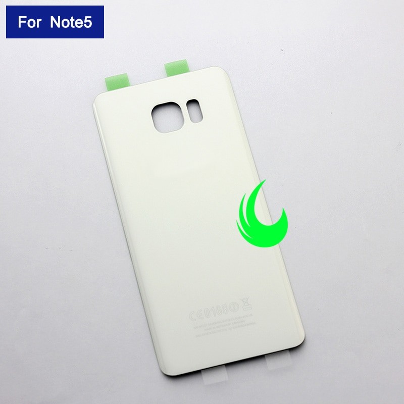Original Rear Glass Housing Case For Samsung Note5 N920F Back Battery Cover Door For Samsung Note 5 N920 Door Rear Case Housing