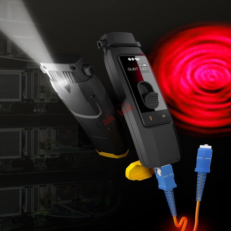 2 In1 Hight Quality Fiber Identifier With 10mw VFL Visual Fault Locator Free Shipping