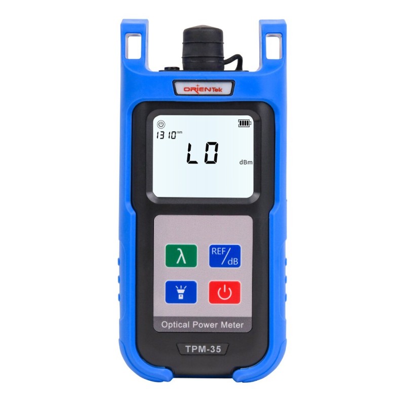 OrienTek TPM-35 Fiber Optic Power Meter Optical Light Source 850/1300/1310/1490/1550nm Optical Power Meter OPM OLS OTDR Tester