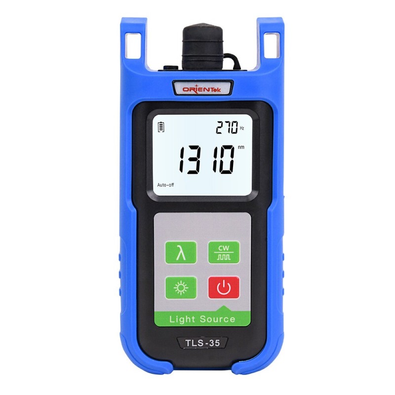 OrienTek TPM-35 Fiber Optic Power Meter Optical Light Source 850/1300/1310/1490/1550nm Optical Power Meter OPM OLS OTDR Tester