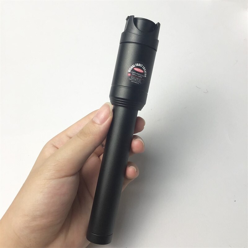 2 in 1  Visual Fault Locator 10km with TL510 Fiber Tester Optical Power Meter  Red Light Pen Fiber Optical Cable Tester
