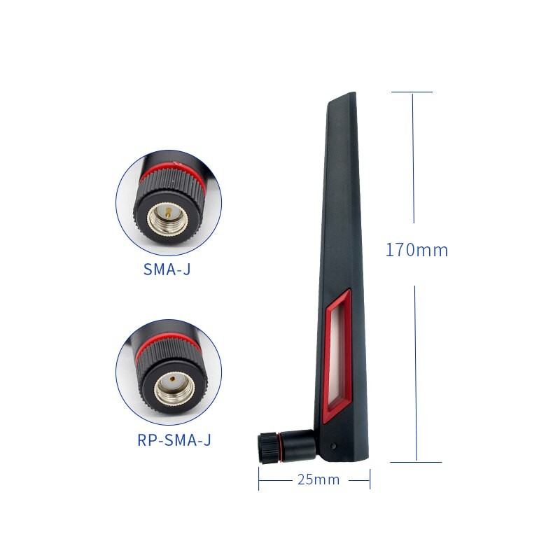 WIFI Antenna 2.4Ghz 5Ghz 5.8Ghz RP SMA Male Universal Antena wifi for Amplifier WLAN Router signal Booster Antenne 12dbi