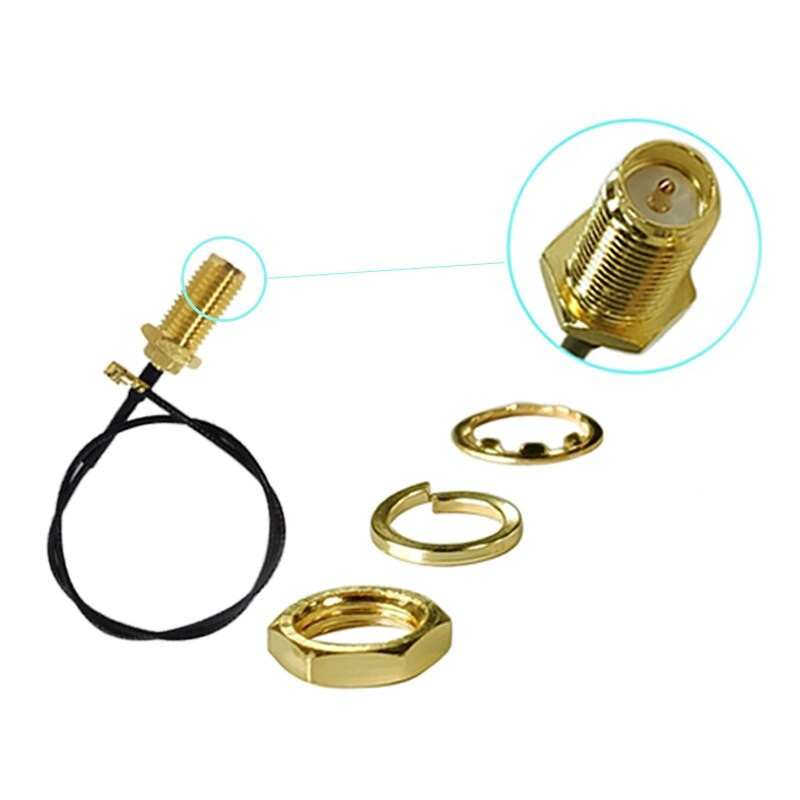 GRANDWISDOM 20pcs 5g antenna 12dbi sma female wlan wifi 5ghz antene IPX ipex 1 SMA male pigtail Extension Cable pbx antena