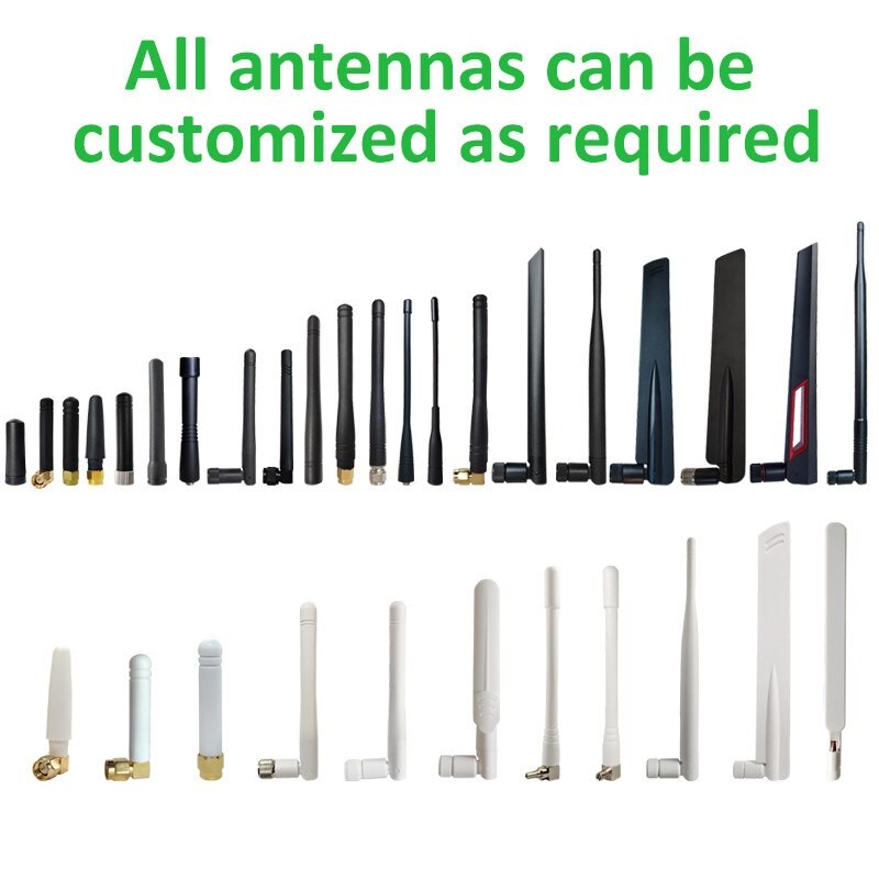 GRANDWISDOM 20pcs 5g antenna 12dbi sma female wlan wifi 5ghz antene IPX ipex 1 SMA male pigtail Extension Cable pbx antena