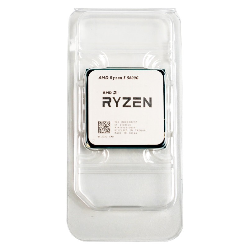 AMD New Ryzen 5 5600G R5 5600G CPU New Game Processor Socket AM4 3.9GHz Six-Core Twelve-Thread 65W DDR4 Desktop Accessories