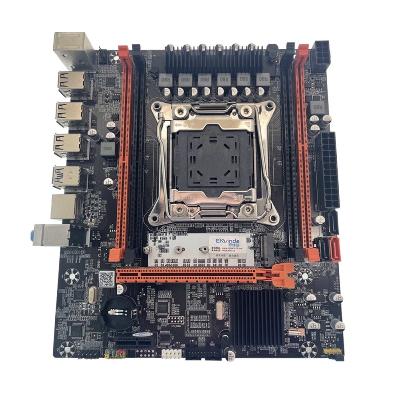Envinda D4 Motherboard Slot LGA2011-3 NVME M.2 SSD USB3.0 Support DDR4 REG ECC Memory and Intel Xeon E5 V3 V4 i7 Processor
