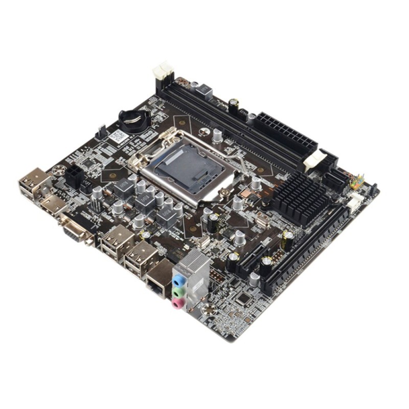 H61 LGA 1155 Motherboard DDR3 Dual Channels Memory 16G For Intel LGA1155 Core I3 I5 I7 Xeon CPU Computer Mainboard