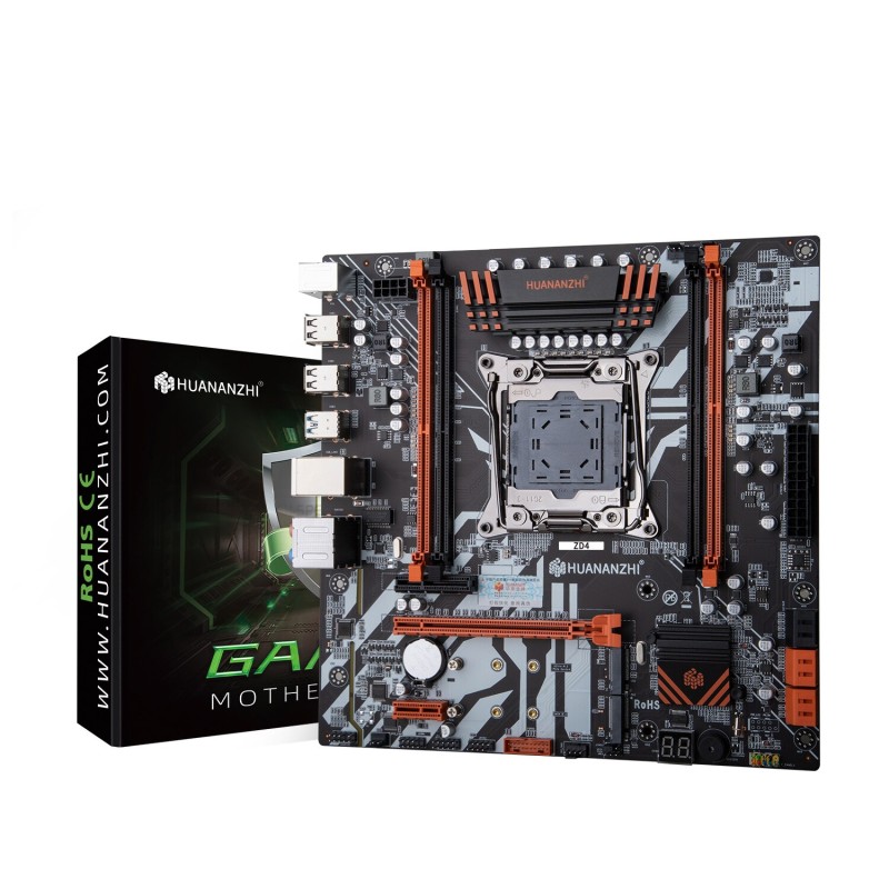 HUANANZHI ZD4 LGA 2011-3 Motherboard Intel XEON E5 V3 V4 All Series DDR4 RECC NON-ECC Memory NVME USB3.0 SATA