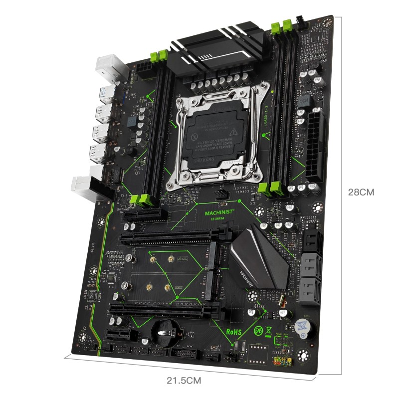 MACHINIST E5 MR9A Motherboard LGA 2011-3 Support Xeon E5 2666 V3 V4 Series CPU Processor DDR4 ECC RAM NVME M.2 SATA 3.0 ATX