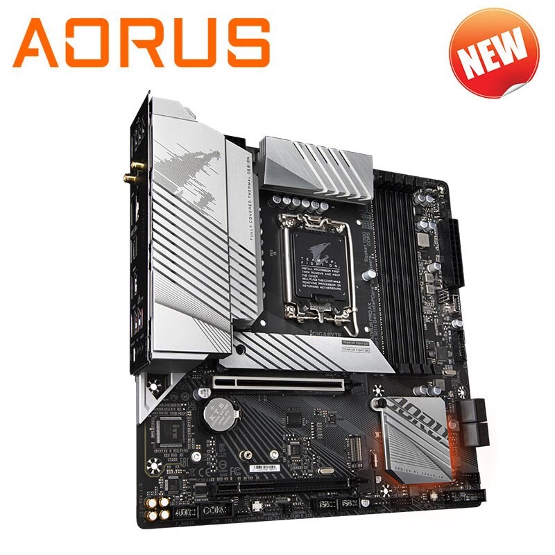 Gigabyte B660M AORUS PRO AX DDR5 Motherboard Support Intel 12th 13th Gen Core i3 i5 i7 i9 LGA1700 CPU M.2 128GB DDR5 5333MHz New