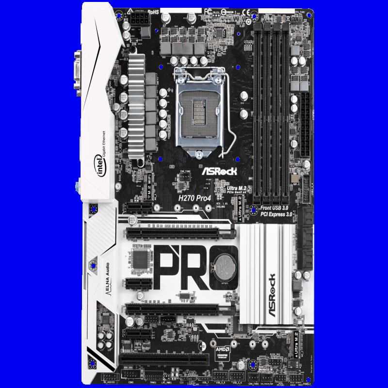 Used H270 PR04 ATX motherboard  LGA 1151  DDR4  64 GB Mainboard Supports 7th and 6th Generation i7 / i5 / i3 / Pentium