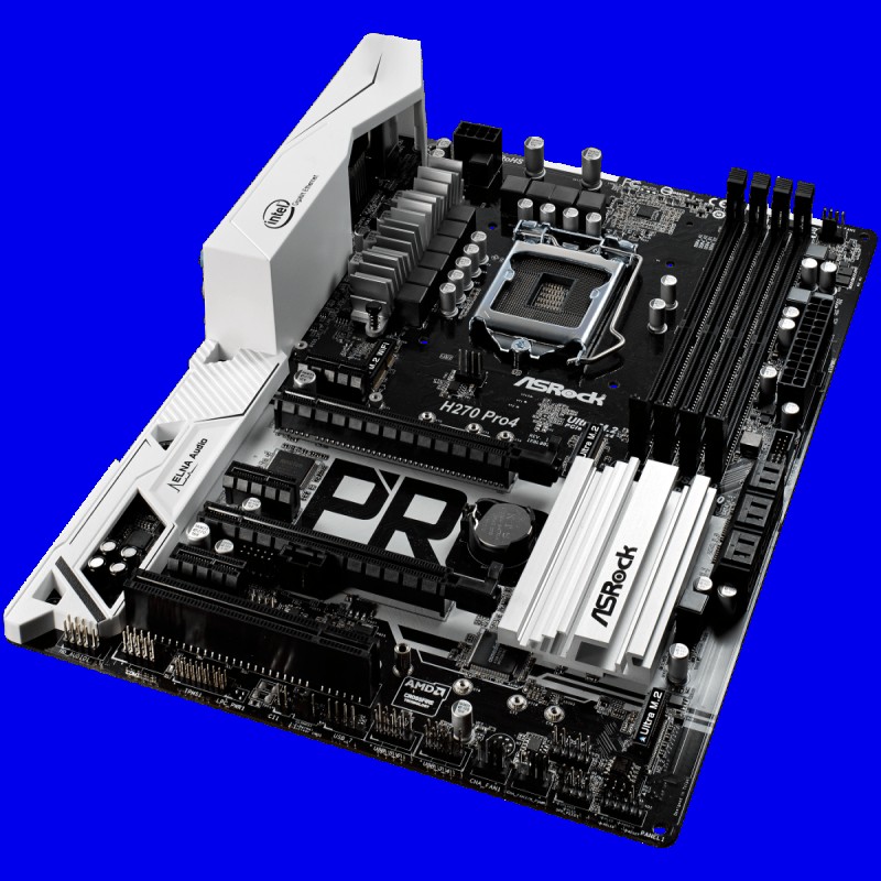 Used H270 PR04 ATX motherboard  LGA 1151  DDR4  64 GB Mainboard Supports 7th and 6th Generation i7 / i5 / i3 / Pentium