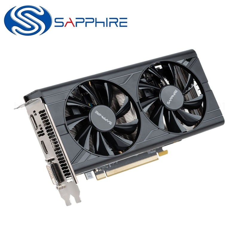 SAPPHIRE RX580 8GB V2 Graphics Cards 256Bit GDDR5 Video Card for AMD RX 500 series RX 580 8G D5 V2 1284MHz 7000MHz PC Maps Used