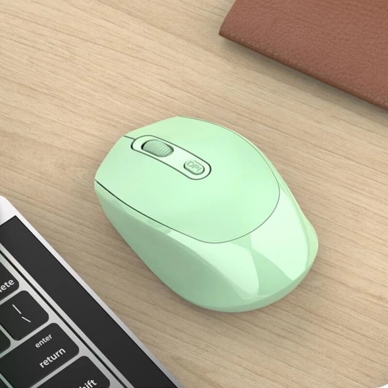 Wireless Mouse Mute Bluetooth Compatible Mouse Mute Battery Mouse 2.4G Wireless Office Mouse PC Accessories
