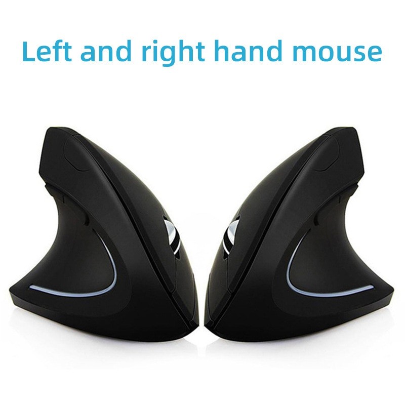 New Style Right Hand Fifth Generation Vertical Wireless Wired Optical Mouse Charging Upright Mouse in Stock