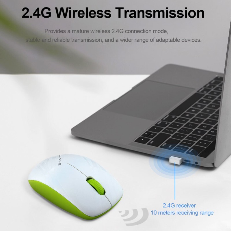 E-YOOSO E-1070 USB 2.4G Wireless Gaming Mouse 3065-XY 1600 DPI optical game mice ergonomic laptop PC computer