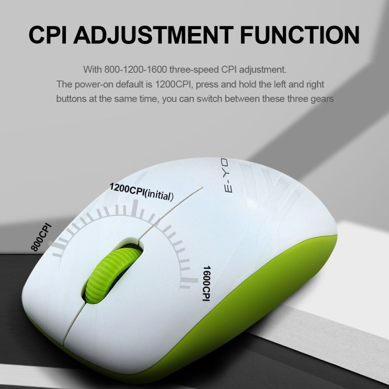 E-YOOSO E-1070 USB 2.4G Wireless Gaming Mouse 3065-XY 1600 DPI optical game mice ergonomic laptop PC computer