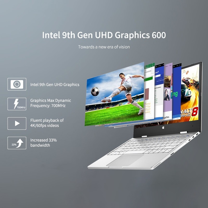 Intel 11.6'' Mini Laptop 360Ã‚Â° Rotating Windows 10 N4100 Touch Screen 8G RAM 1TB SSD Type-C YOGA Notebook PC 2 In 1 Slim Tablet