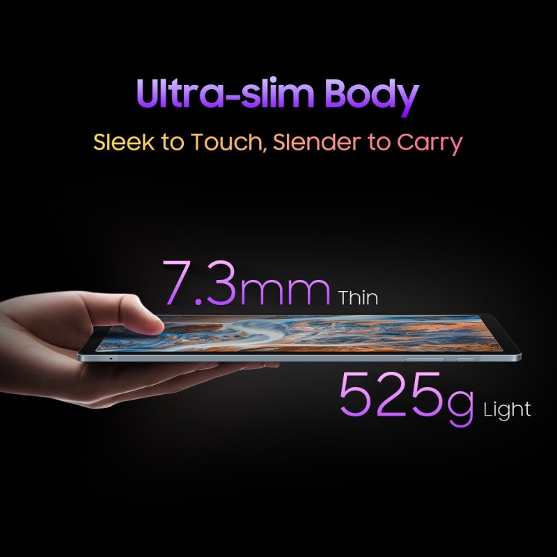 Android 12 Tablet 10.51'' FHD+ Display Pad Unisoc T610 Blackview Tab 15 Octa Core 13MP Camera 8280mAh Dual 4G 8GB 128GB  Tablet