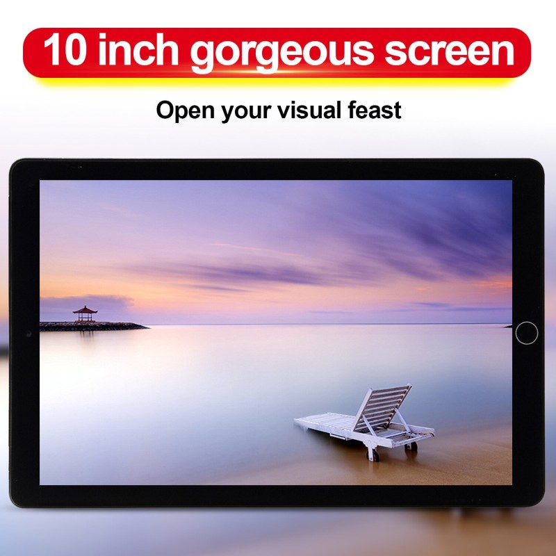 New 10.1 Inches New Original Andriod Tablet 9.0 Dual SIM 4G Phone Tablet PC 4G+64GB ROM Tablet  GPS Phone Pad Tablet