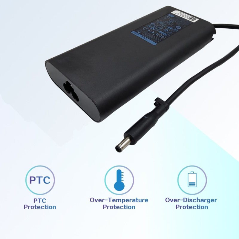 130W AC Adapter Laptop Charger for Dell XPS 15 7590 9530 9550 9560 9570 Inspiron 7347 7348 7459 Precision M3800 M2800 5510 5520