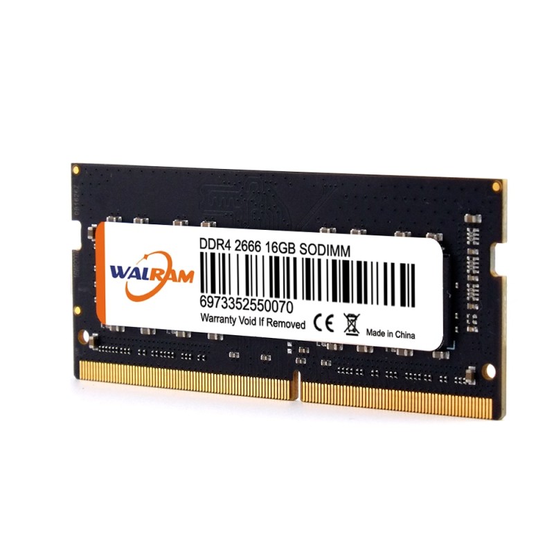 Walram DDR3L 1.35V DDR4 1.2V RAMS Memoria 4GB 8GB 16GB 32GB Laptop Ram 1333 1600 1866 2400 2133 2666 3200 Sodimm Notebook Memory