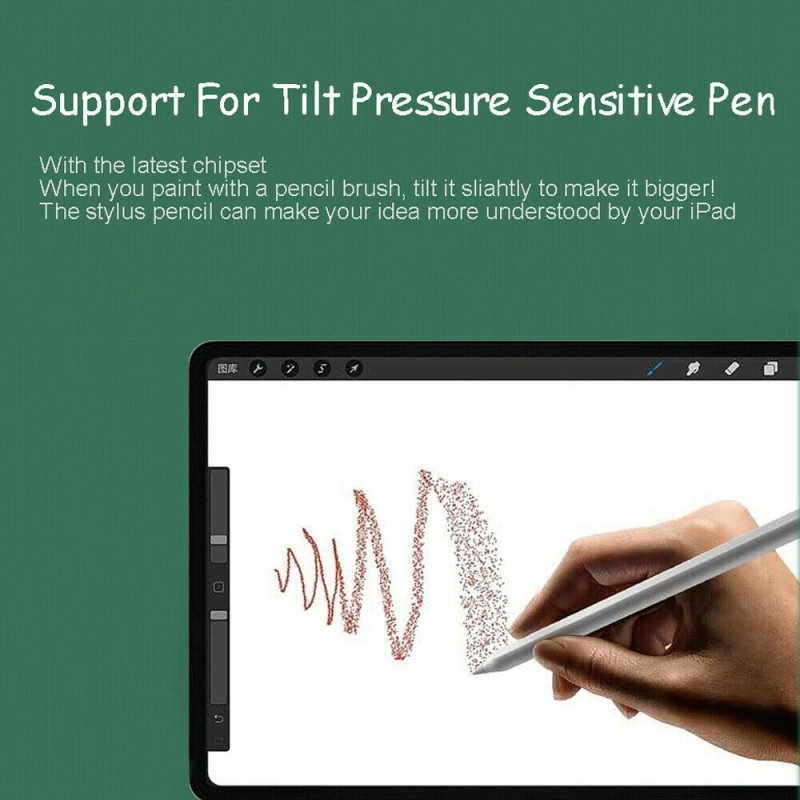 Stylus Pen for Apple iPad - iPad Pencil with Palm Rejection &amp; Tilt Sensitive iPad Stylus Pen Compatible with iPad Pro Mini Air