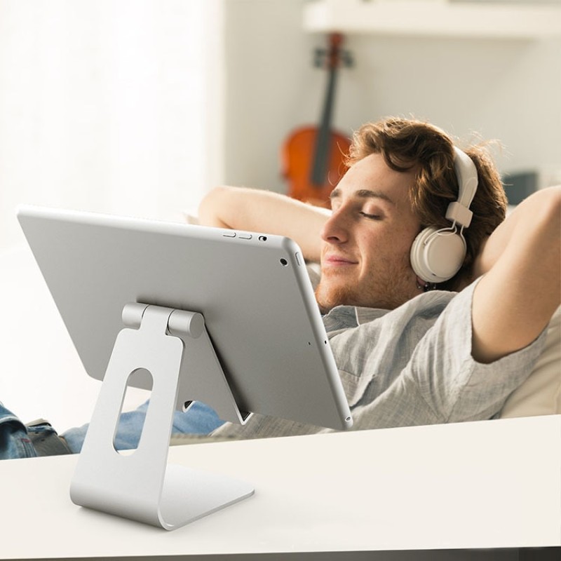 Universal Tablet Desktop Stand For iPad 7.9 9.7 10.5 11 inch Metal Rotation Tablet Holder For Samsung Xiaomi Huawei Phone Tablet