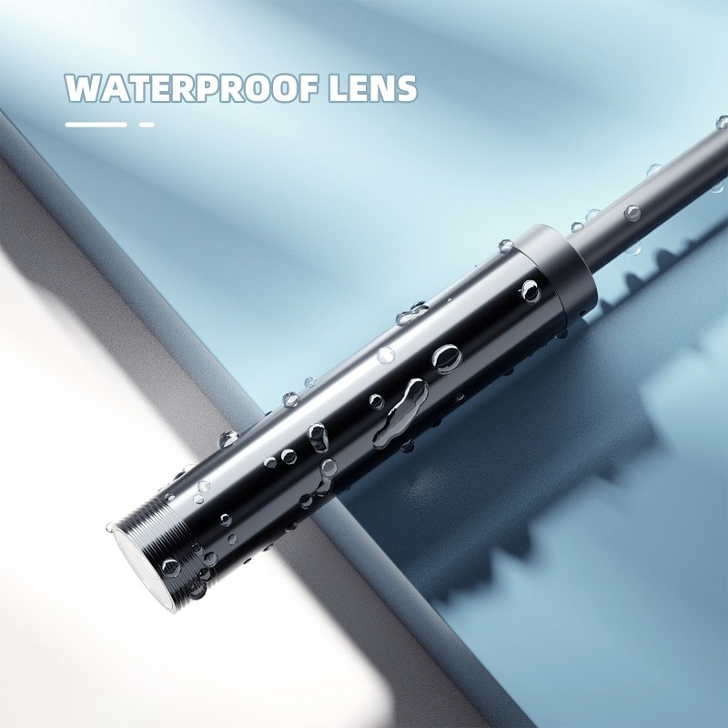 camÃƒÂ©ra endoscopique industrielle IP67, ÃƒÂ©tanche 5.5mm 7mm 3 en 1 pour tÃƒÂ©lÃƒÂ©phones Android, PC, USB, 6led rÃƒÂ©glables