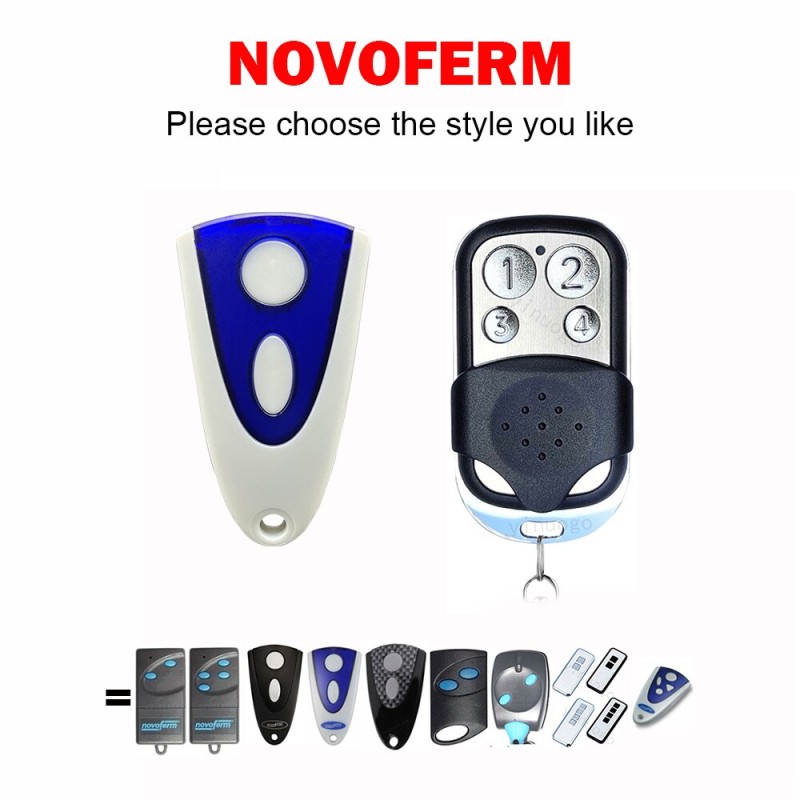 30PCS NOVOFERM Remote Control For MINI NOVOTRON 512 502 504 MIX 43-2 MAX43-2 MAX43-4 522 524 MTR43-2 MCHS43-2 Garage Door Opener