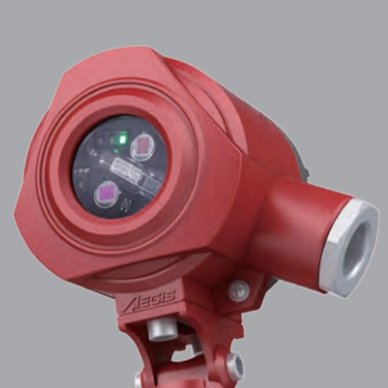 Dry contact Explosion proof  Double infrared and UV flame detector KF715UVIR2 Fire alarm relay output Fault relay output IR2