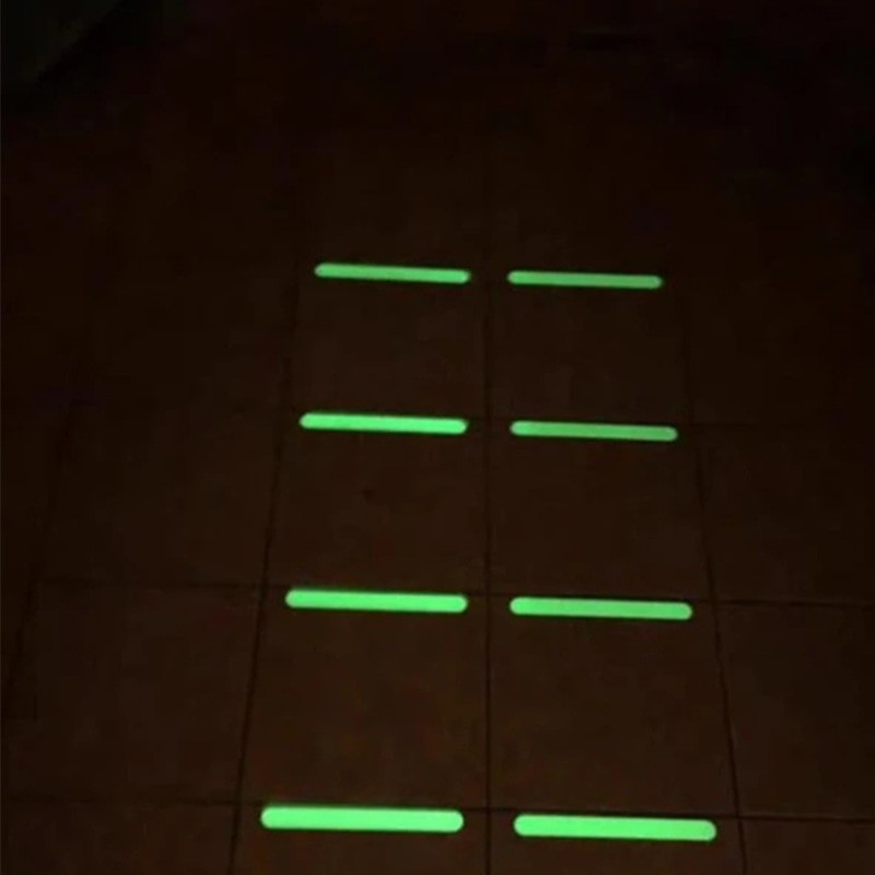 Luminous Tape Luminous Tape Green Warning Ground Light Storage Stair Anti-Slip Sticker Reflective Fluorescent Tape