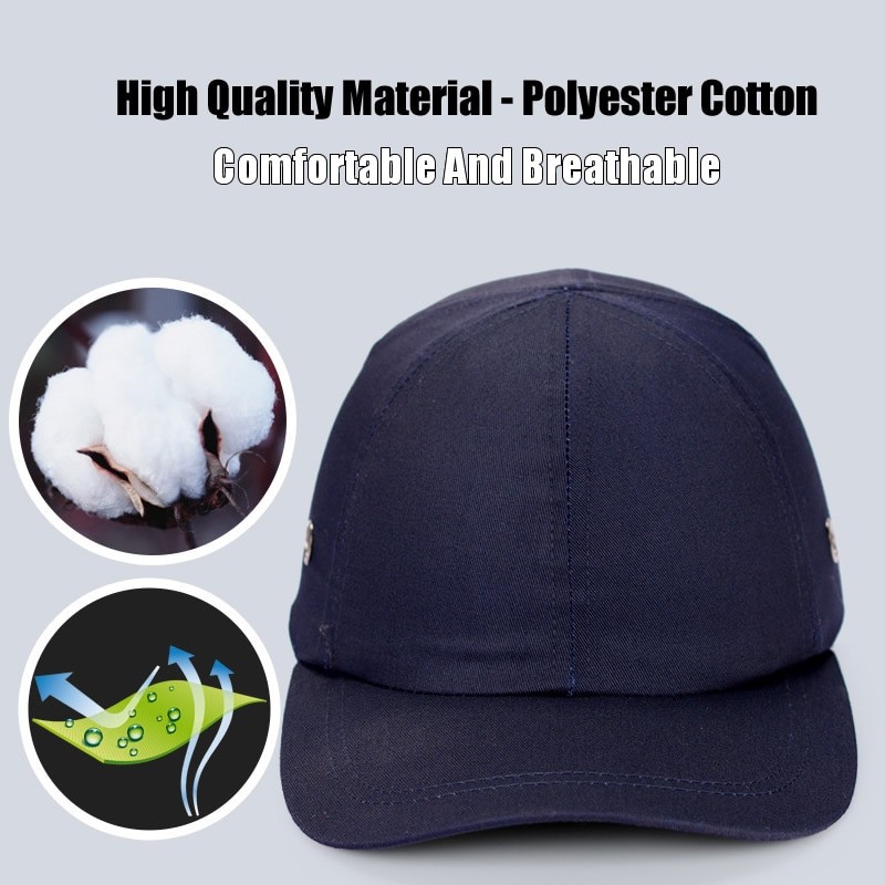 Brand New Bump Cap Work Safety Protective Helmet Hard Baseball Hat Style For Factory Shop Carrying Head Protection