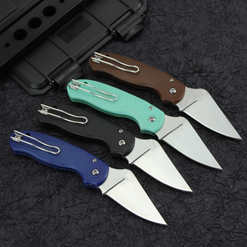 Multi Color Mini Outdoor Folding Knife Nylon Fiber Handle Camping Safety Lifesaving Pocket Knives Portable EDC Tool