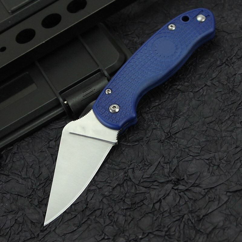 Multi Color Mini Outdoor Folding Knife Nylon Fiber Handle Camping Safety Lifesaving Pocket Knives Portable EDC Tool