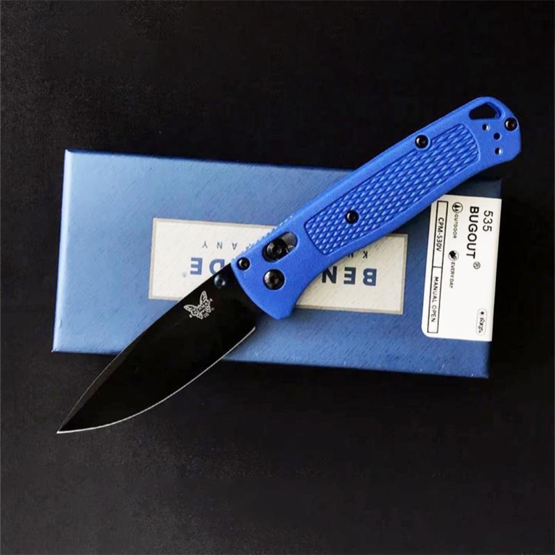 Outdoor Benchmade 535 Bugout Folding Knife Camping Fishing Hunting Tactical Safety Defense Pocket Knives EDC Tool