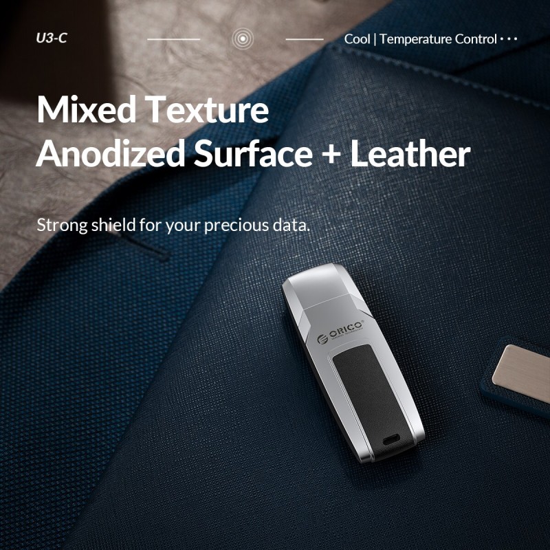 ORICO USB 3.0 100MB/S USB Flash Drives Metal Leather Pen Drive Type C 256GB 128GB 64GB 32GB Car Shape USB Stick Pendrive