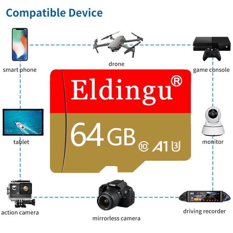 Original Mini SD Card Class10 memory card 64 gb MINI Card  cartao de memoria TF Card for Phon