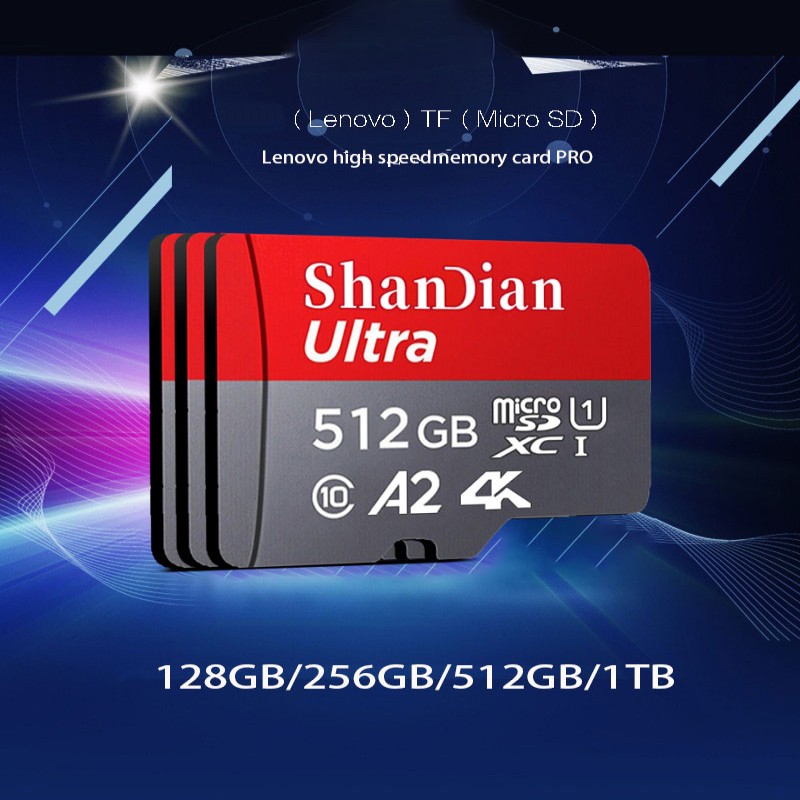 Original High Speed Mini SDCard 128GB 256GB 512GB 1TB Memory Card Class10 High Speed TF Card For Phone/tablet  1TB TF Flash Card