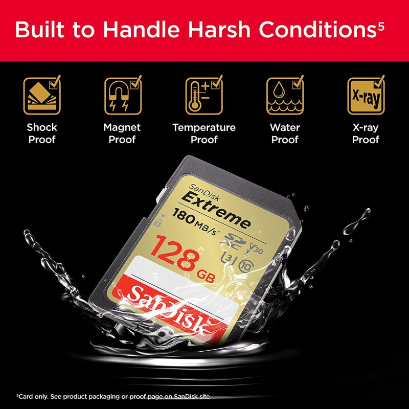 SanDisk Memory Card Extreme SD Card 32GB 64GB 128GB 256G 512G SD UHS-I C10 U3 V30 4K Flash Card For Camera Memory Cards Newets